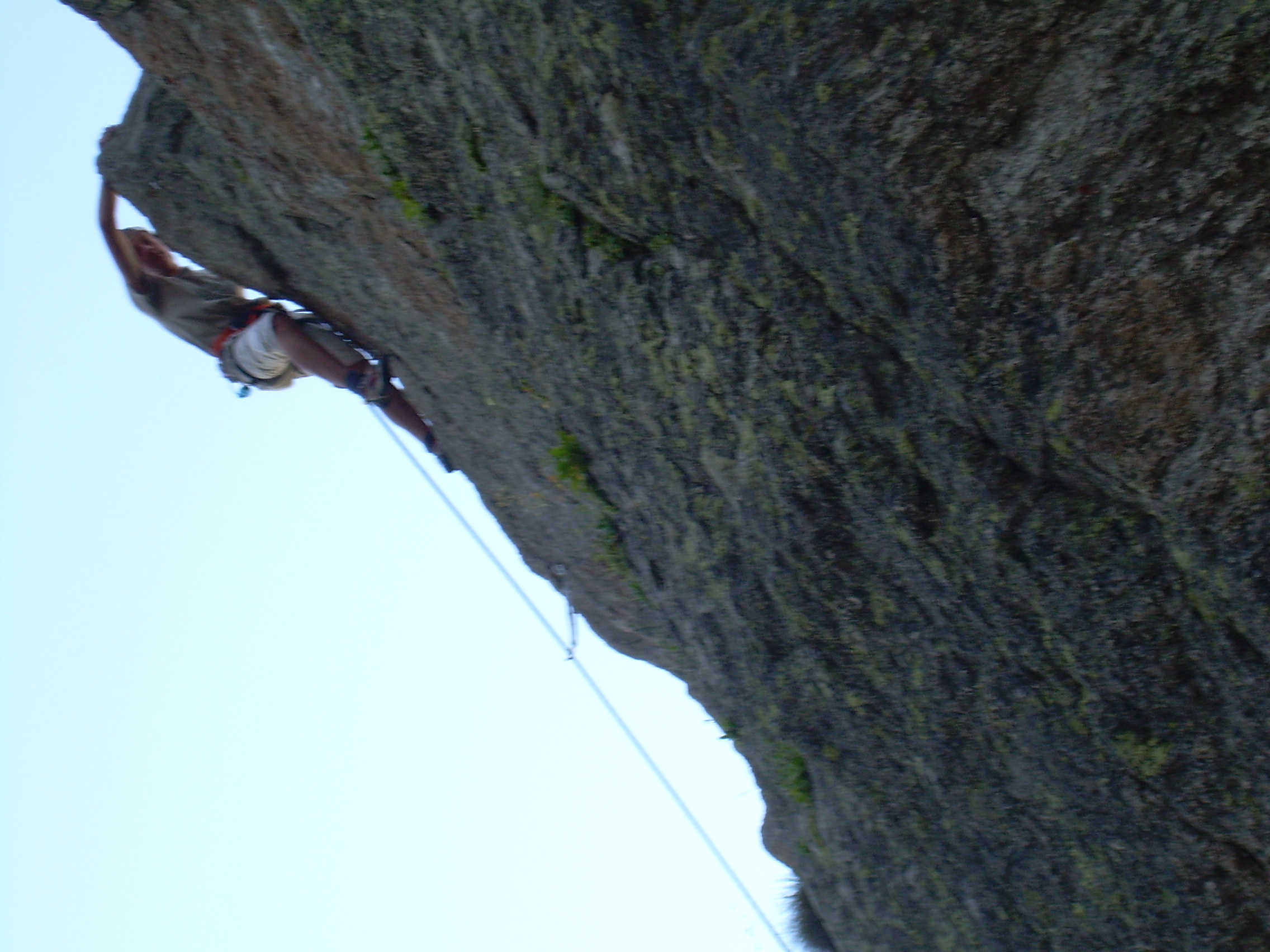 Ridiculous overhang, L'Argentiere.JPG